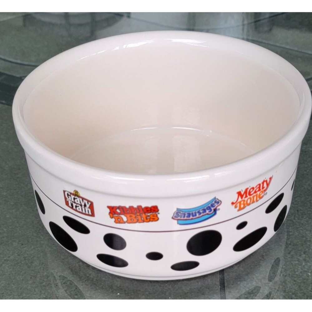 PFALTZGRAFF Stoneware Dog  Pet Dish Bowl 5.75" x 2.75" USA